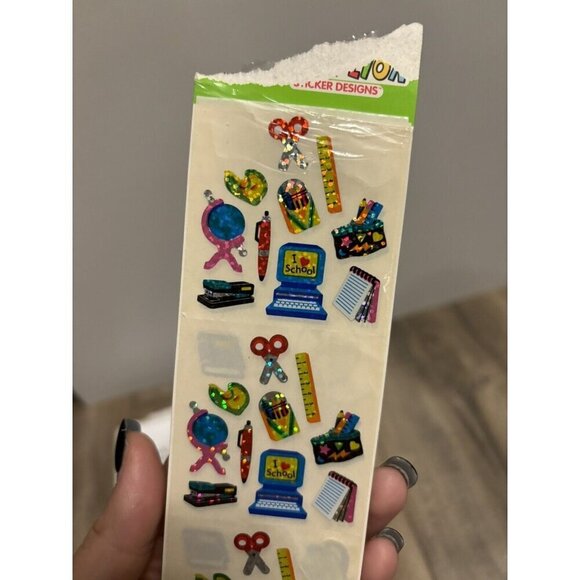 Vintage Sandylion prismatic school Stickers, Open Missing Stickers - Picture 3 of 4